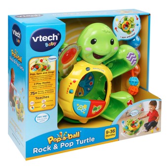 Vtech pop a ball 2024 rock & pop turtle